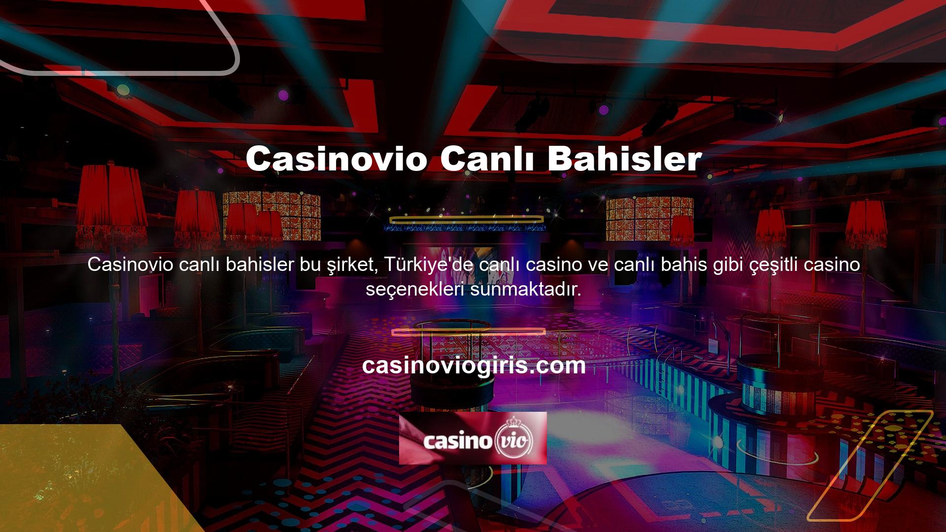 Casinovio web sitesi, tamamen profesyonel bir hizmet sunan en ünlü bahis sitelerinden biri haline geldi